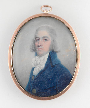 [John Blaxland, ca. 1785-1800 - miniature portrait]