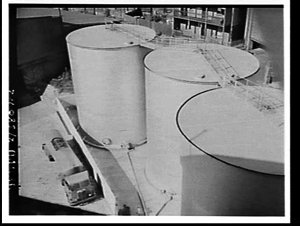 C.C. Wakefield oil storage tanks in Pyrmont