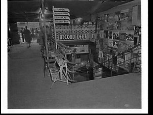 McDowell's record department, King Street, Sydney under...