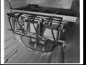 AWA radio transmitter and receiver on a De Havilland He...