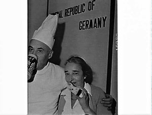German cooks, Sydney Trade Fair, Showground, 1961