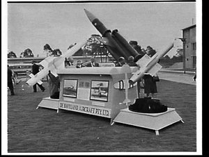 De Havilland rocket test vehicle and Firestreak guided ...