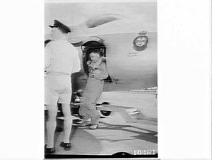 RAAF crew, Canberra bomber, Operation High Society, Dar...