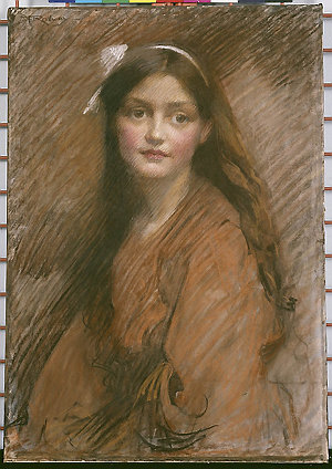 Bertha Lawson, ca.1913 / portrait by F. Rodway