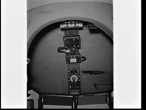 Cockpit of De Havilland Heron aeroplane