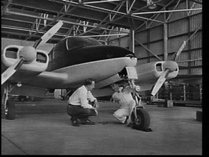 CSIRO Cessna rainmaking aircraft being prepared at Rex ...