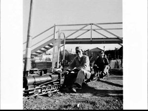 Sydney Live Steam Locomotive Society ride-on model stea...