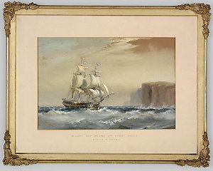 Item 11: Emigrant ship arriving off Sydney Heads, 1883 ...