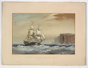 Item 11: Emigrant ship arriving off Sydney Heads, 1883 ...
