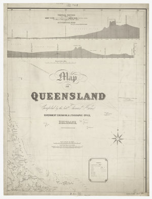 Map of Queensland [cartographic material] / compiled by...