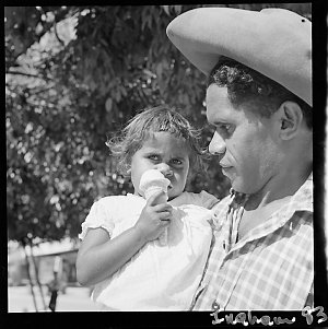 File 11: Black child with ice cream, Ingham, [1940s-196...