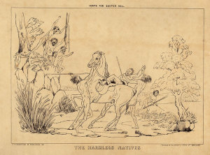 The persecuting white men / The harmless natives [litho...