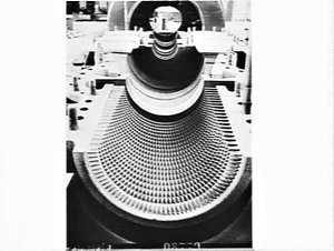 Interior of APM Brown Boveri turbine generator