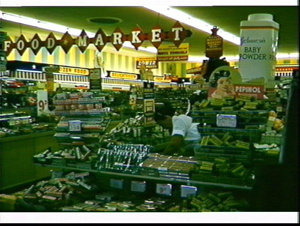 Unidentified Woolworths Food Market self service grocer...