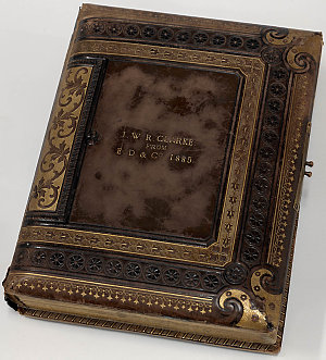 Album of portraits collected by John William Richard Cl...