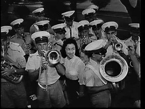 RAN marines' brass and woodwind band