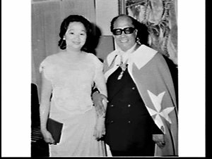 Reception at the Philippine Consul-General's house, Eli...