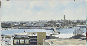 Looking west from the roof, 204 Clarence Street, 1986 /...