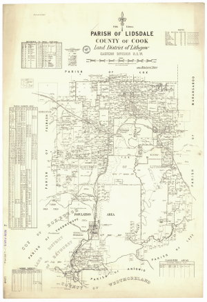 [Parish of Lidsdale, County of Cook] [cartographic mate...