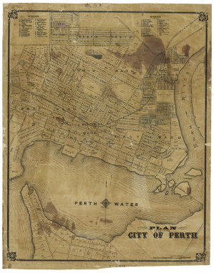 Plan of part of the City of Perth [cartographic materia...