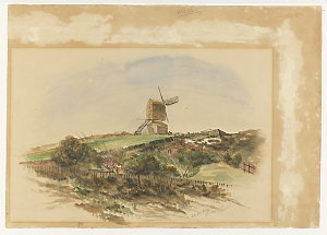 Old windmill, South Head Road / Samuel Elyard