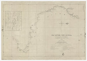 Fly river, New Guinea [cartographic material] / as surv...