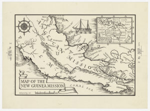 Map of the New Guinea Mission [cartographic material] /...
