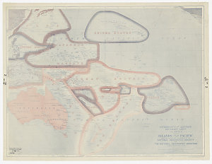 Sovereignty and mandate boundary lines in 1921 of the i...