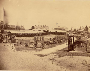 [Intercolonial Exhibition, Prince Alfred Park, Sydney, 1870 / attributed to Charles Pickering]