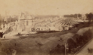 [Garden Palace, Sydney, ruins after the fire]