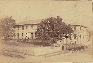 Lands Office, Bridge St. [Sydney, ca. 1870]
