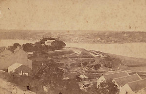 [View of Dawes Point, 1867-1877] / B.C. Boake photograp...