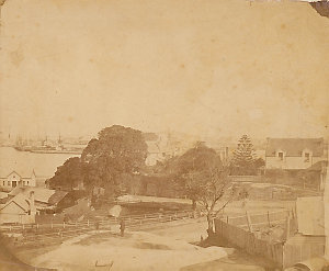 Milson's Point Road, 1870