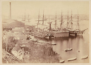 View of Darling Harbour, Port Jackson / Anglo-Australas...