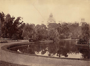 [View of Garden Palace looking south-west across the ma...