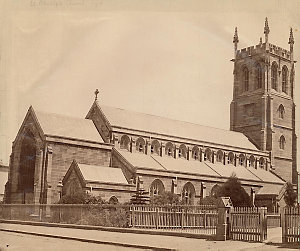 St Philip's Church, Church Hill, Sydney, 1870 / [attrib...