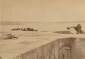 [Fortifications at Georges Head, Sydney Harbour]