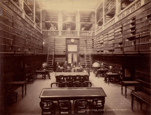 Interior, Free Public Libray, Sydney [1892]