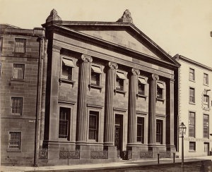 Oriental Bank, corner Spring Street, Sydney, 1870 / [at...
