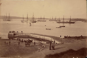 [Visit of the Detached Squadron, Sydney, 1881]