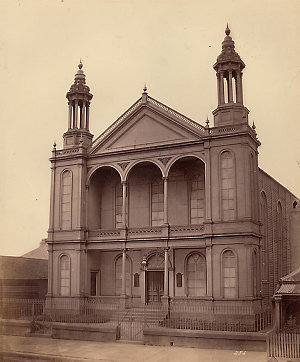 St Stephen's Church, Macquarie Street, Sydney, 1871 / [...