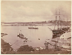 [Circular Quay, Sydney from Campbell's Cove]