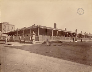 Post Office, Wynyard Square, Sydney, March 1871 / [attr...