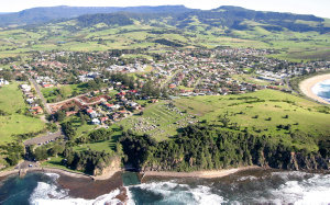 Aerial photographs of Gerringong, New South Wales, 18 A...