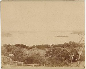 Sydney Harbour from the heights of Rose Bay / Slade, Hu...