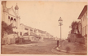 Macquarie St. [from the corner of Hunter Street, lookin...
