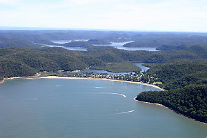 Aerial photographs of Patonga, New South Wales, 27 Marc...