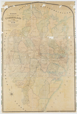 Bishop's County of Cumberland in the Colony of N.S.W. [...