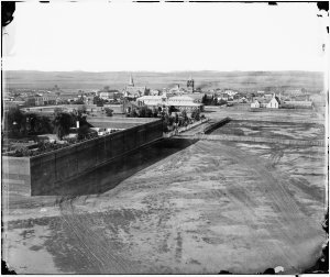Part of panorama of Bathurst, looking north and taken f...