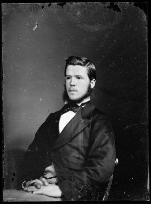 Mr [Harold F. ?] Norrie, [post and telegraph officer]